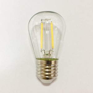 S14 E27 1 Wát 2 wát <span class=keywords><strong>LED</strong></span> Filament ánh sáng bóng đèn tiết kiệm năng lượng đèn cho vườn đèn dây Retro - Product Image 5