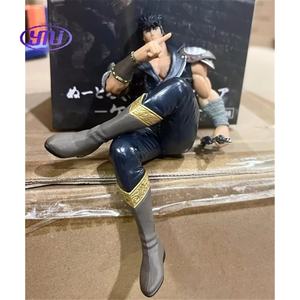Figurine Manga 13CM Poupées Poing de l'étoile du Nord Kenshiro PVC Bouchon de Nouilles Assis Dessin Animé Jouets Figure Anime - Product Image 2