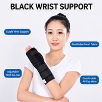 Attelle de soutien orthopédique unisexe pour poignet et main, respirante, multi-sangles, pour le syndrome du canal carpien et la tendinite
