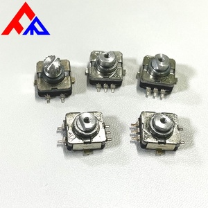 Encoder Rotatorio Incremental de 360 Grados, 6mm de Diámetro, Mango Metálico, Interruptor Micro Patch Pin, Comunicación RS-485, Interruptor SPST, Negro - Product Image 6