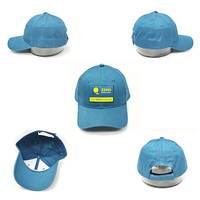 Gorra de Béisbol Curva de 6 Paneles con Etiqueta Bordada Personalizada de Algodón, Estilo Ajustable Unisex para Deportes al Aire Libre