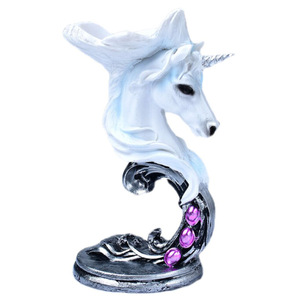 Figura de Unicornio, Base de Bola de Cristal, Artesanía de Resina, Decoración Creativa para Mesa, Artículo Nuevo Transfronterizo - Product Image 5
