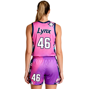 Uniformes Deportivos Personalizados <span class=keywords><strong>de</strong></span> Baloncesto <span class=keywords><strong>para</strong></span> Mujer, Manga Corta, Cálidos <span class=keywords><strong>para</strong></span> Juegos en Clima Frío - Product Image 1