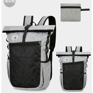 Mochila Plegable Ultraligera con Logotipo Personalizado, Nuevo Diseño, Impermeable, para Montañismo, con Forro de Poliéster y Cierre de Cremallera - Product Image 2