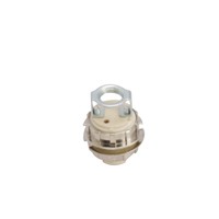Douille de lampe en céramique à vis G9 Risinglights pour LED et halogène, filetage complet, accessoires de fixation d'éclairage nu, 100V-240V, garantie 2 ans