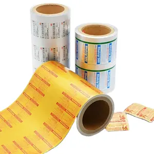 Custom 20 Micron Printable Aluminum Foil Roll For Pharmaceutical Grade Blister Foil Packaging