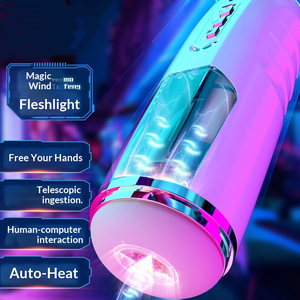 सर्वश्रेष्ठ विक्रेता निर्माता थोक रूप से स्वचालित पुरुष हस्तमैथुन कंपन क्रीम खिंचाव गर्मी आवाज लिंग वयस्क हस्तमैथुन - Product Image 5