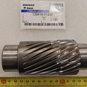 Engranaje de entrada de caja de cambios Doosan Bobcat 130418-01252 de 21 dientes para piezas de transmisión de montacargas eléctricos B20NS B25NS B30NS B35NS - Product Image 1