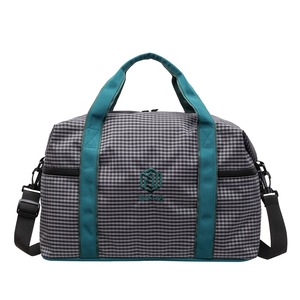Ningjia Gym Bag Red Orange Zipper Women's Travel Fitness Bag - Product Image 4