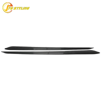 Jupes latérales en fibre de carbone sèche style MP pour BMW Série 3 Berline G20 LCI M-TECH, protection de pare-chocs latéral en carbone, kits carrosserie