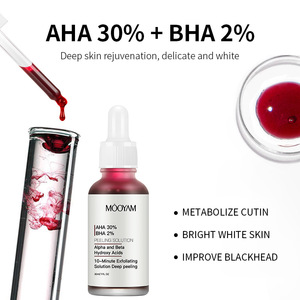 Mooyam Aha Bha Peeling Solution 30% Aha 2% Bha <b>Face</b> Exfoliating <b>Serum</b> Deep Peel For Skin Care - Product Image 4