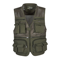 Gilets de chasse 3xl Blaze Custom Fishing Hing Molle Puffer Tactical Front Load Camouflage Bird Upland Turkey Camo Orange