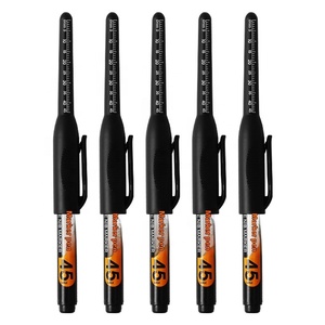 <span class=keywords><strong>Marqueur</strong></span> permanent à pointe longue de 45 mm à base d'huile, encre noire, pour trous profonds, <span class=keywords><strong>chantier</strong></span> de construction, avec pointe allongée - Product Image 5