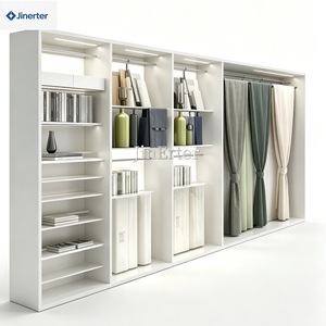Espositori in metallo personalizzabili e arredi modulari regolabili per showroom, decorazioni per la casa e vetrine. - Product Image 1