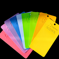 Revêtement en poudre époxy bleu anti-rides pour surfaces métalliques et plastiques résistantes à la chaleur, certifié ISO, anti-graffiti pour équipements métalliques