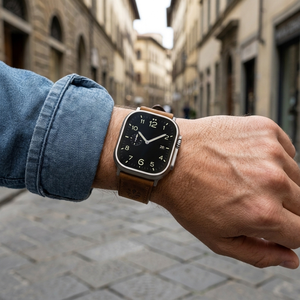 <span class=keywords><strong>Cinturino</strong></span> Artigianale in Vera <span class=keywords><strong>Pelle</strong></span> Premium per <span class=keywords><strong>Apple</strong></span> <span class=keywords><strong>Watch</strong></span> <span class=keywords><strong>Ultra</strong></span> 3/2/1, <span class=keywords><strong>Cinturino</strong></span> in <span class=keywords><strong>Pelle</strong></span> Bovina Crazy Horse, <span class=keywords><strong>Cinturino</strong></span> Vintage in <span class=keywords><strong>Pelle</strong></span> - Product Image 5