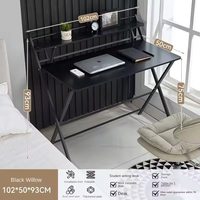Bureau pliable portable et peu encombrant 80 50 75 cm pour dortoir et appartement