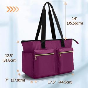 Sacs d'infirmière personnalisés de grande taille avec poche et fermeture éclair pour le travail, sac fourre-tout - Product Image 2