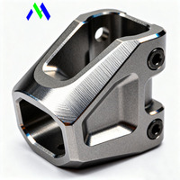 Cabezal de conversión de bicicleta de montaña eléctrica de fresado CNC, piezas de accesorios de bicicleta de torneado CNC de aluminio y cobre