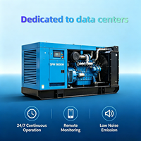 Générateur diesel silencieux 1900 kW 50 Hz 415 V avec démarrage automatique/démarrage à distance et ATS pour alimentation de secours de centre de données, certifié CE