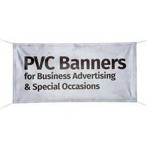 Atacado Publicidade ao ar livre Banners Custom Pvc Flex Vinil Mesh Banner Impressão Digital