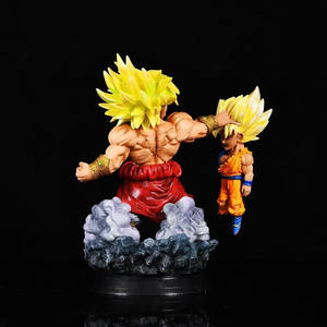 2024 impression <span class=keywords><strong>3D</strong></span> personnalisée <span class=keywords><strong>DBZ</strong></span> son goku anime figure Manga Figure père et fils Diorama résine Art décoration de la maison Broli - Product Image 2