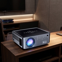 Projecteur XNANO Durable X1 PRO Écran LCD Android 9.0 Double Wifi Haut-parleurs intelligents Cinéma maison 1080P 8K 4K