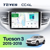 Autoradio multimédia TEYES CC4L pour Hyundai Tucson 3 2015 - 2018