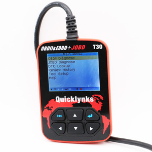 OBD2เครื่องมือความผิดพลาดยานยนต์/ที่จับ EOBD พร้อมสาย OBD หน้าจอแอลซีดีรหัส T30 T30 OBD รถยนต์ - Product Image 5