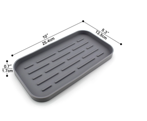 Meilleur vendeur plateau organisateur d'évier de cuisine pour éponge porte-éponge en silicone - Product Image 6
