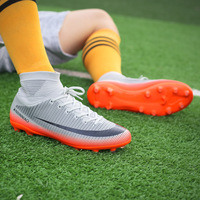 Chaussures de sport pour adultes et jeunes, entraînement en plein air, chaussures de football pour hommes, chaussures de football, crampons de football