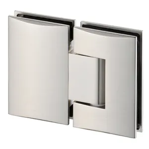 180 Degree Glass To Glass Adjustable Brass Stainless Steel Shower Glass Door Pivoted Shower Hinges