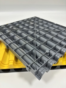 Grille de drainage antidérapante en WPC écologique et imperméable, emboîtable, <span class=keywords><strong>pour</strong></span> station de lavage automobile et parking - Vente en gros usine - Product Image 6