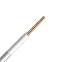 Cable Tongbao 12 AWG THHN, núcleo de cobre, aislamiento de PVC, revestimiento de nailon impermeable, THWN-2 600V, longitud personalizada, cable para construcción, el más vendido.