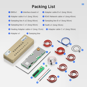 แบตเตอรี่พลังงานแสงอาทิตย์ระบบการจัดการแบตเตอรี่ Lifepo4 BMS 8S 16S 24V 48V ระบบ300A 200A RS485ความร้อนแบบ Canbus 400A ความร้อนแบบขนาน/600A อินเวอร์เตอร์ PCBA - Product Image 6