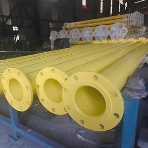 Tuberías de acero recubiertas de amarillo para agua potable certificada por API, agua contra incendios y tuberías de gas natural, conformes con la norma ASTM - Product Image 3