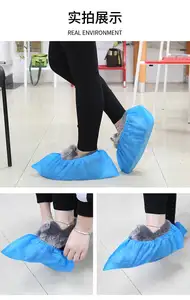 Wholesale Disposable Shoe Covers Blue Shoe Covers Cpe Shoe Cover Moq-100pc/1box