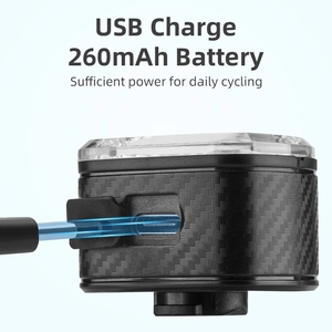 <span class=keywords><strong>ROCKBROS</strong></span> 자전거 브레이크 라이트 Usb 충전식 IPX6 방수 자전거 리어 라이트 - Product Image 5