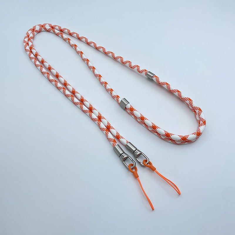 Orange and white
