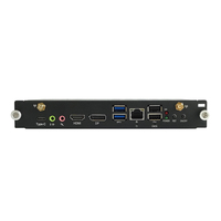 Lecteur d'affichage numérique ELSKY OPS-12U haute performance 2026, processeur de 12e génération, 4K60Hz, M.2 NVMe et jusqu'à 32 Go de DDR4, LAN unique, Type-C