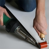 Pistolet de soudage en plastique à air chaud portable 1600W avec kits de soudage en plastique