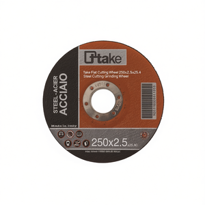 TTAKE ใบตัดเหล็กแบบแบน 250x2.5x25.4 ล้อเจียรตัดเหล็ก - Product Image 2