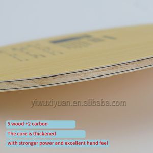 <span class=keywords><strong>Raquette</strong></span> <span class=keywords><strong>de</strong></span> tennis <span class=keywords><strong>de</strong></span> table en carbone T5000 (5 + 2 carbone) T-5000, batte <span class=keywords><strong>de</strong></span> <span class=keywords><strong>ping</strong></span>-<span class=keywords><strong>pong</strong></span> professionnelle, portable, Tafeltennisblad, vente chaude - Product Image 5