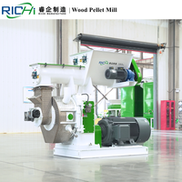 RICHI-máquina de fabricación de Pellet de madera, serrín, carbón, polvo, 6/8/10/12mm, gran oferta