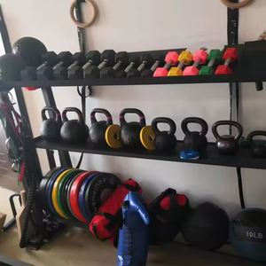 <strong>Weight</strong> Lifting Gym Storage Rack Dumbbell <strong>Weight</strong> Plate Racks Kettlebell <strong>Standing</strong> Rack - Product Image 3