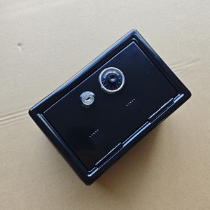 <b>Key</b> <b>Lock</b> Mini Locker <b>Safe</b> Metal Coin Bank with Combination for Boys and Girls Piggy Bank for Hotel Use - Product Image 4