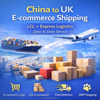 Spedizioniere per Articoli per Animali Domestici Cina-Regno Unito DDP LCL+Express Servizio di Spedizione Marittima Chaojitu Logistics 30-45 Giorni di Transito