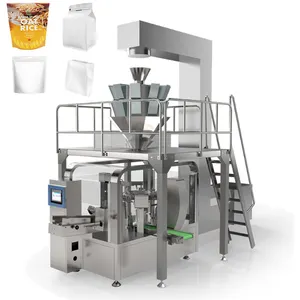 Echo Automatic Premade Bag Grain Sorghum Pouch Green Beans Corn Popcorn Seeds Rice Doypack Packing Machine