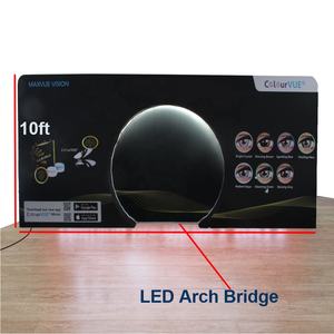 10x20 مخصص ألومنيوم خلفية عرض معرض كشك المعرض التجاري - Product Image 4