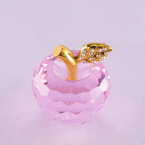 Lá Vàng Thủy Tinh Trong Suốt <span class=keywords><strong>Apple</strong></span> Mặt Pha Lê Rõ Ràng <span class=keywords><strong>Apple</strong></span> Chặn Giấy - Product Image 2